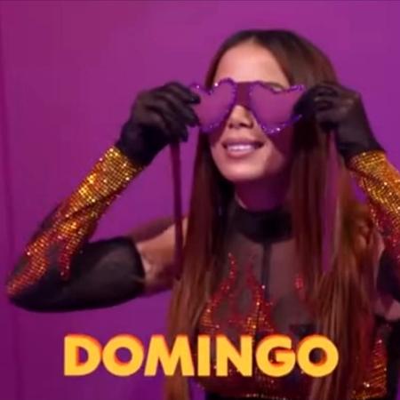 Anitta participará do "Domingão" - Reprodução / Instagram