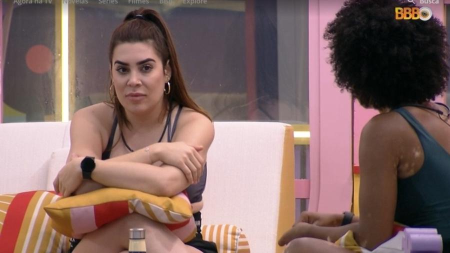 BBB 22: Naiara Azevedo diz que está recebendo patada de sisters - Reprodução / Globoplay