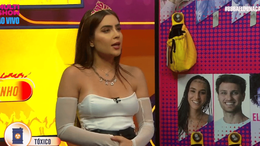 BBB 22: Jade chama Eliezer de "pamonha" e Laís de "falsa" - Reprodução/Globoplay