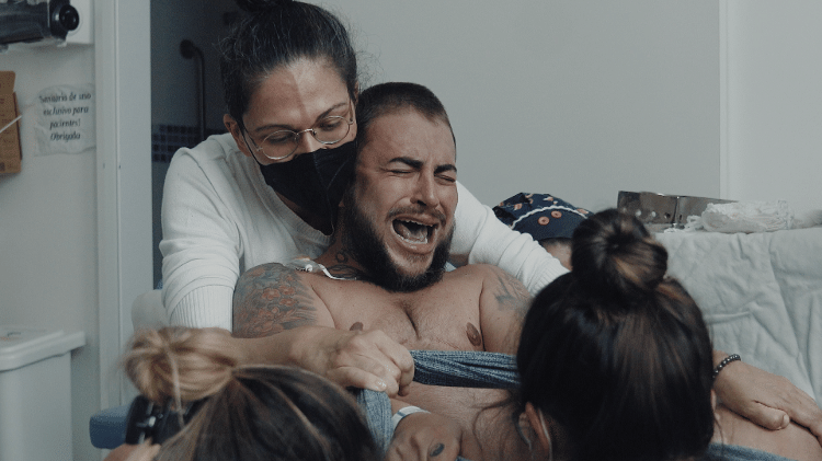 Cena do documentário Pai Grávido - Liel Marin / UOL - Liel Marin / UOL