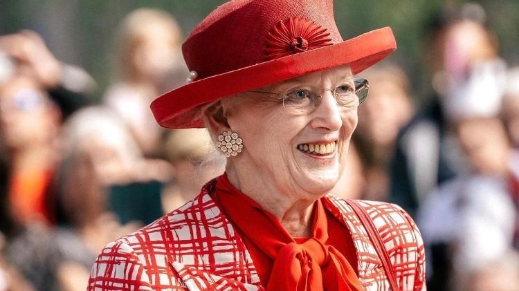 Rainha Margrethe 2ª da Dinamarca é única mulher com título desde morte de Elizabeth 2ª