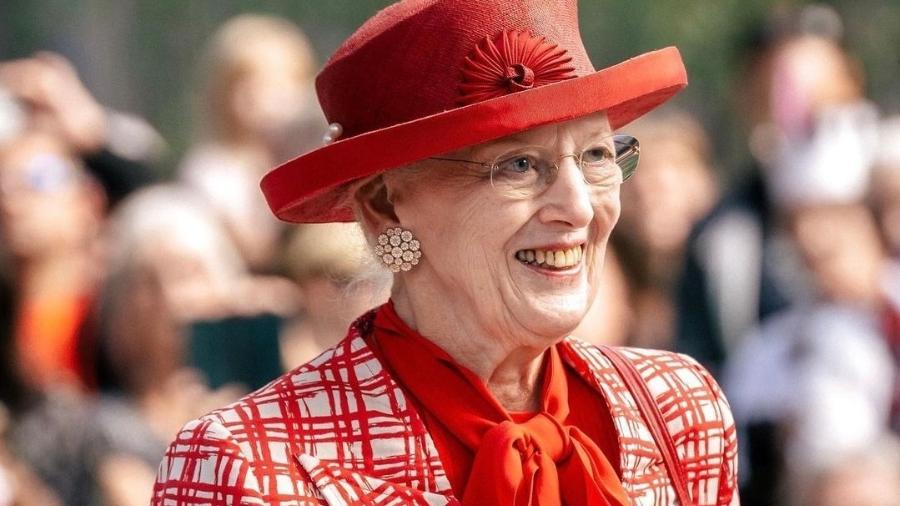 Rainha Margrethe 2ª da Dinamarca diz que foi necessário a retirada dos títulos para os novos tempos da coroa - Dilvugação/Emil Helms/Ritzau Scanpix/Det Danske Kongehus