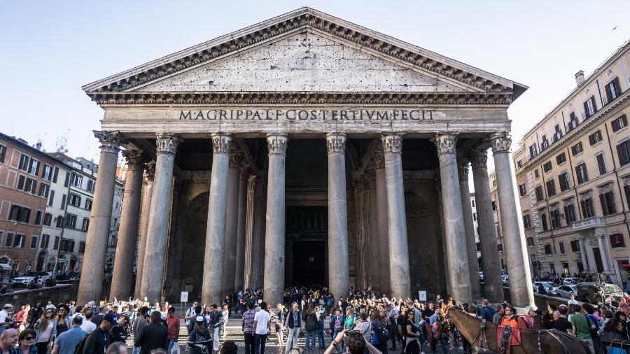 Pantheon, em Roma - Getty Images