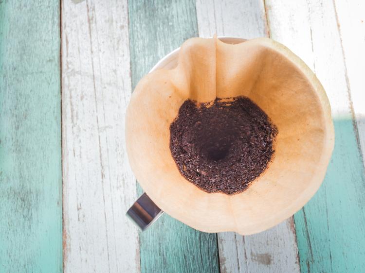 Aproveite o resto da borra do café para espantar as formigas de seu lixo