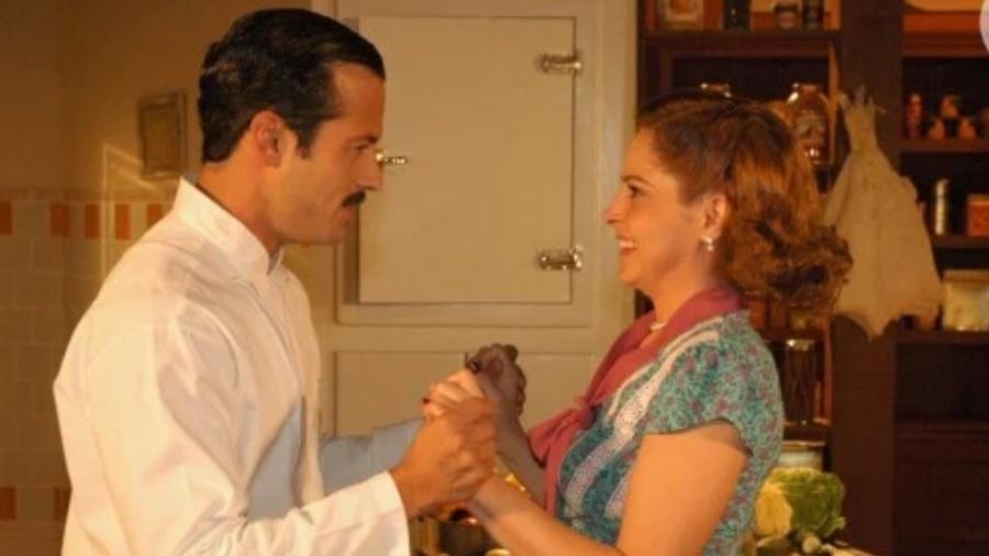 Vitório (Malvino Salvador) e Olívia (Drica Moraes) em 'Alma Gêmea'