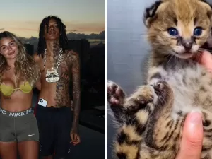 Oruam presenteia namorada com gato de R$ 120 mil: 'Irmão do Malandrex'