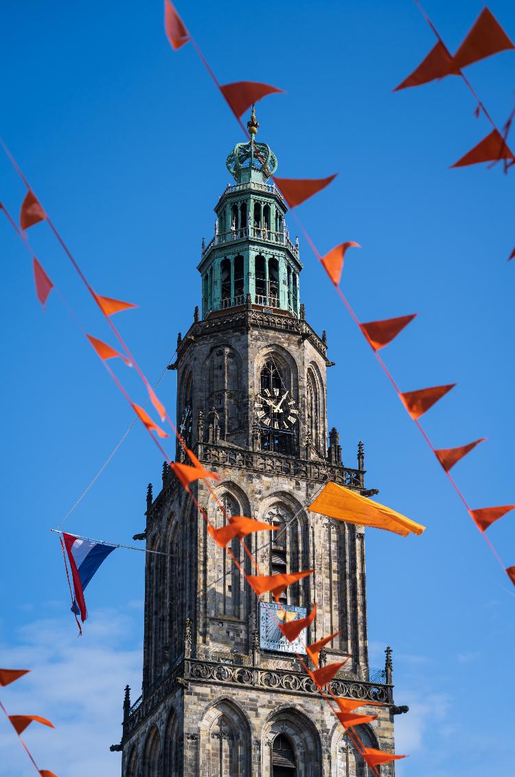 Toda a Holanda 'veste' laranja durante o Dia do Rei Toda a Holanda 'veste' laranja durante o Dia do Rei