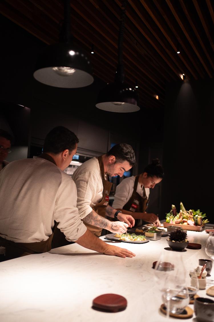 A vista do balcão do Lasai A vista do balcão do Lasai