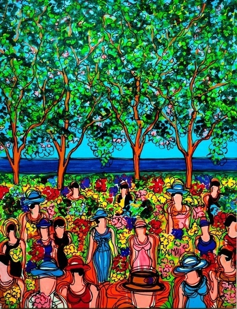 O artista espanhol David Dalmau tem 20 de suas obras expostas na mostra inédita "A Festa de Dalmau", em cartaz de 10 de dezembro, às 20h, até 14 de fevereiro de 2016, no hotel Blue Tree Premium Faria Lima. A curadoria é da jornalista e fotógrafa Adriana Guidolin. - Divulgação