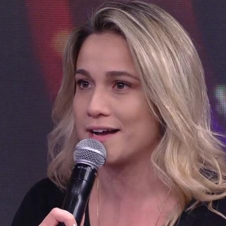 Fernanda Gentil no "Domingão do Faustão" - Reprodução/Globo