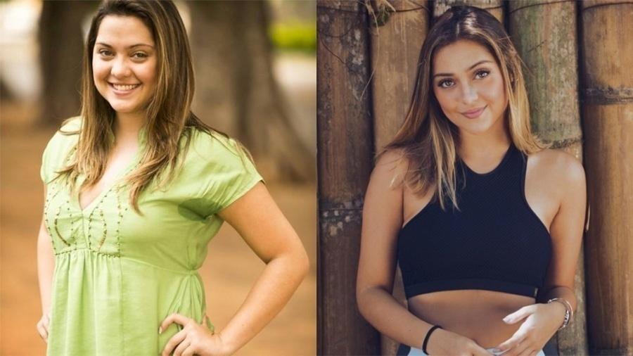 Poliana Aleixo teve que ganhar peso para viver Bárbara, uma jovem que sofria bullying da própria mãe Shirlei (Vivianne Pasmanter), na novela "Em Família" (2014) - Joao Miguel Junior/Globo e Reprodução/Instagram