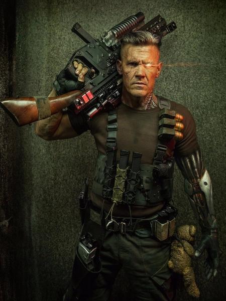 O personagem Cable, interpretado por Josh Brolin, estará em "Deadpool 2" - Divulgação