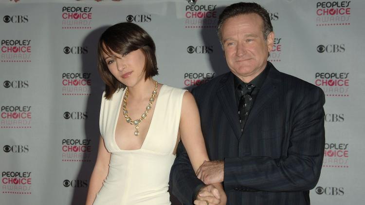 Zelda e Robin Williams em foto de 2007 - Stephen Shugerman/Getty Images - Stephen Shugerman/Getty Images