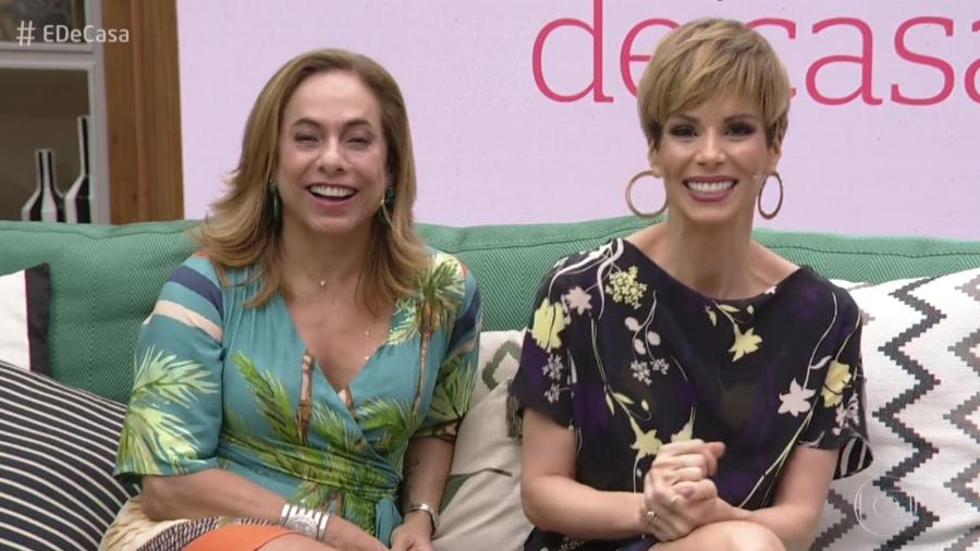 Ciça Guimarães e Ana Furtado apresentam o "É de Casa" - Reprdoução/TV Globo