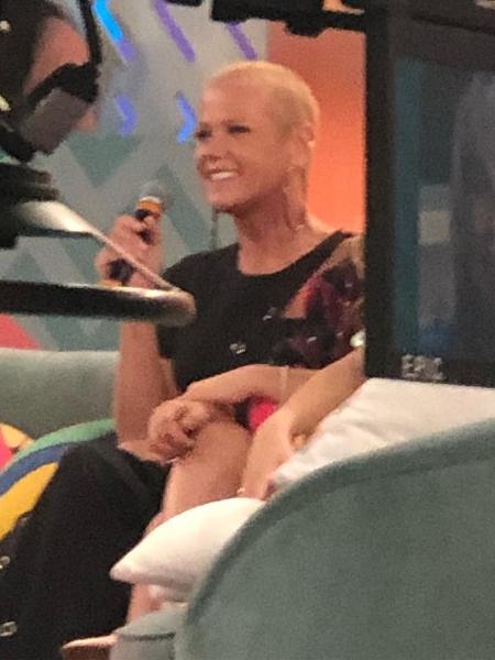 Xuxa Meneghel grava participação no programa de Maísa Silva no SBT - Reprodução/Instagram