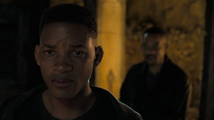 Cena de Will Smith mais jovem em Projeto Gemini - Divulgalção - Divulgalção