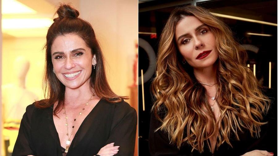 Giovanna Antonelli antes e depois de mudar o visual - BrazilNews//Reprodução/Instagram
