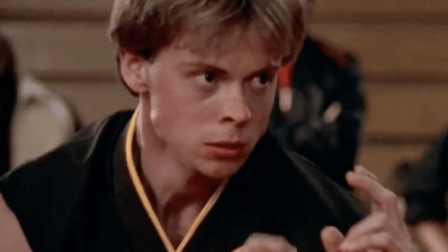Robert Garrison como Tommy em Karate Kid (1984) - Reprodução
