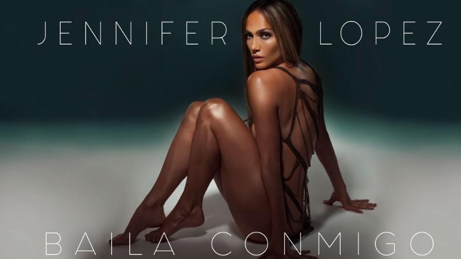 Aos 50 anos, Jennifer Lopez aparece sensual na capa no single Baila Conmigo - Reprodução/YouTube