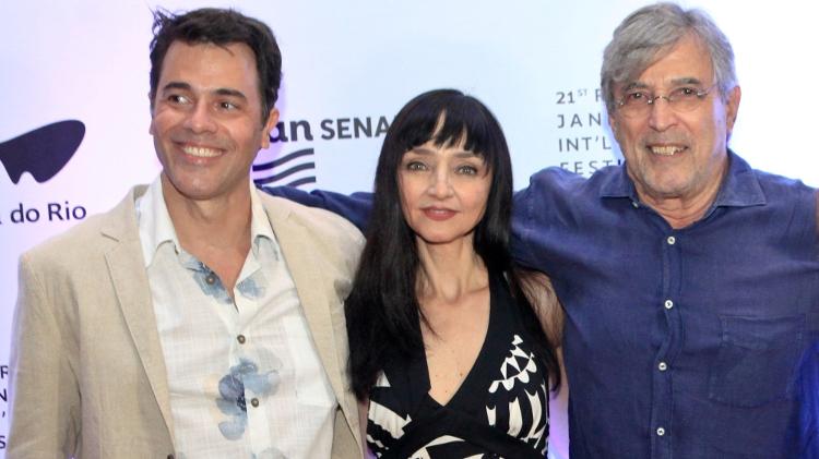 Claudio Lins, Maria de Medeiros e Ivan Lins - Divulgação/ Christian Rodrigues - Divulgação/ Christian Rodrigues