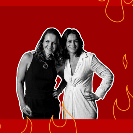Ana Canosa e Marina Bessa apresentam o podcast Sexoterapia, que chega à terceira temporada - Arte/UOL