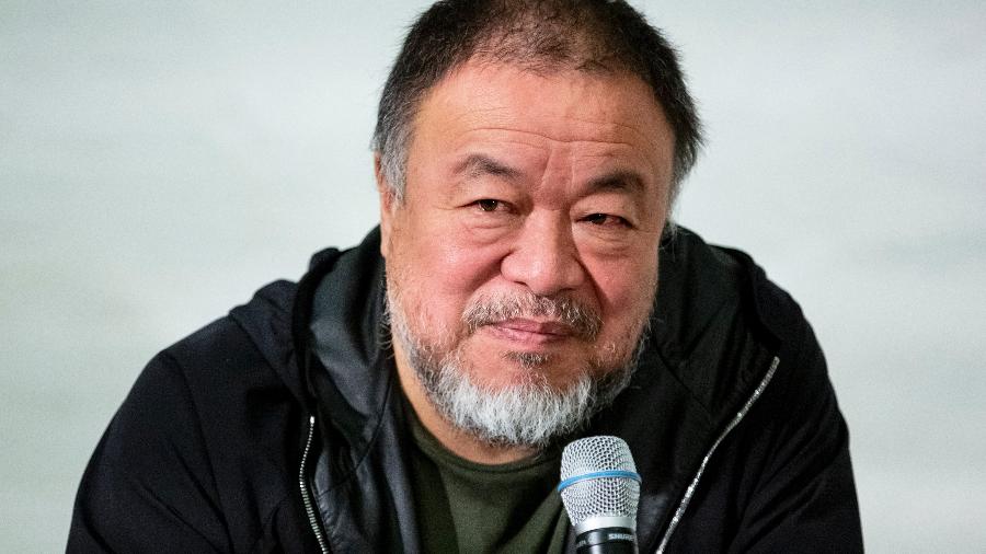 11.02.2020 - Ai Weiwei fala em evento em Berlim (Alemanha) - DPA/Picture Alliance via Getty Images