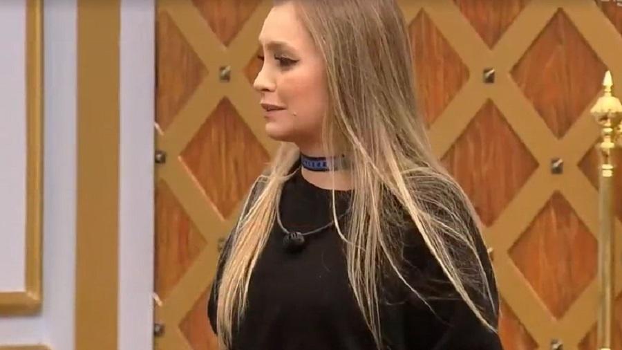 BBB 21: Carla Diaz choca após briga com Karol Conká - Reprodução/Globoplay