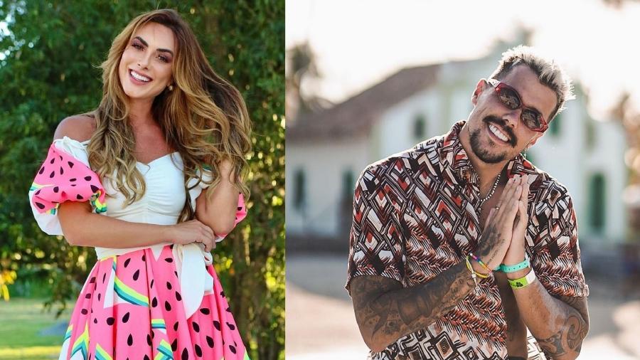 Nicole Bahls e Lipe Ribeiro foram confirmados em "Ilhados", reality show de Anitta - Reprodução/Instagram