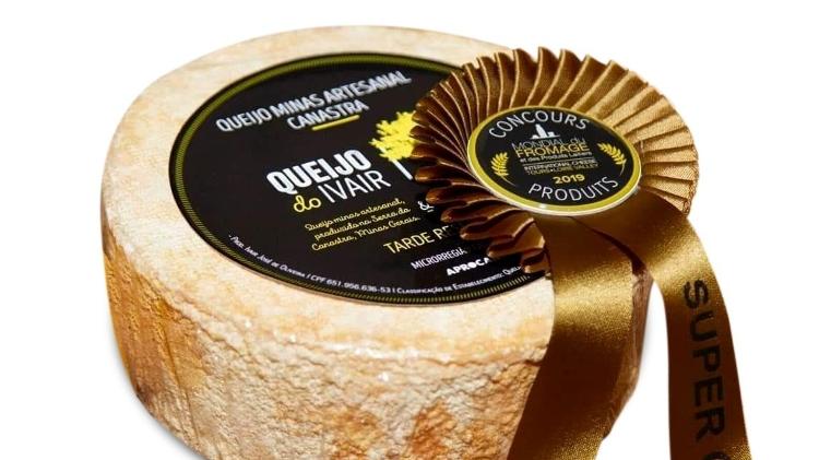 Queijo do Ivair, da Serra da Canastra - Reprodução - Reprodução