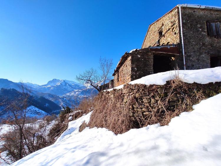 Uma das chamadas casas de oportunidade, localizada no vilarejo de Minucciano - Arquivo pessoal - Arquivo pessoal