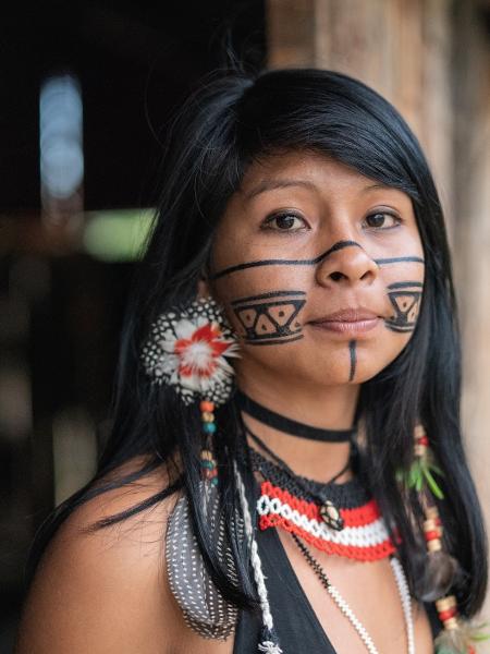 Indígena da etnia Guarani, uma das mais representativas do país - iStock