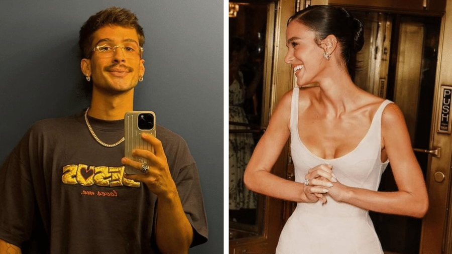 João Guilherme elogiou a produção de Bruna Marquezine no MET Gala