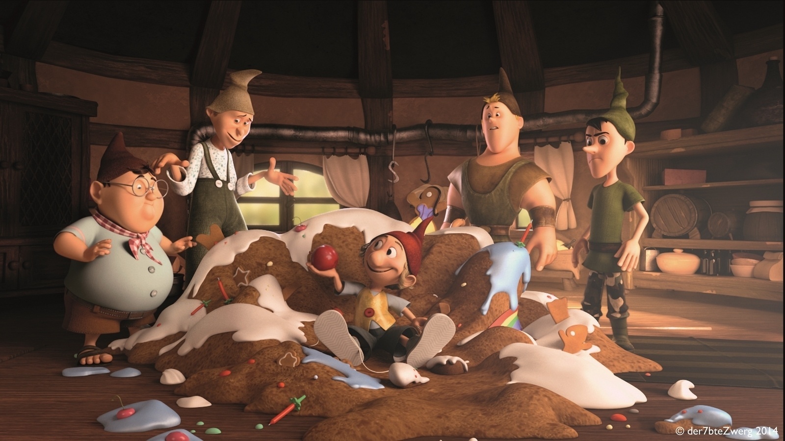Cena de "As Aventuras dos 7 Anões" - Divulgação
