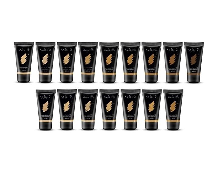 Cartela de cores de bases - Vult - Divulgação