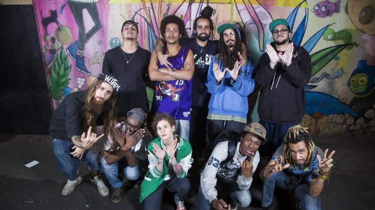 Coletivo WuTremClan, que leva o rap freestyle para os trilhos do metrô - Marcelo Justo/UOL - Marcelo Justo/UOL