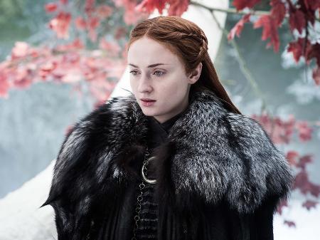 Sansa Stark no quarto episódio da sétima temporada de "Game of Thrones", "The Spoils of War" - HELEN SLOAN/HBO