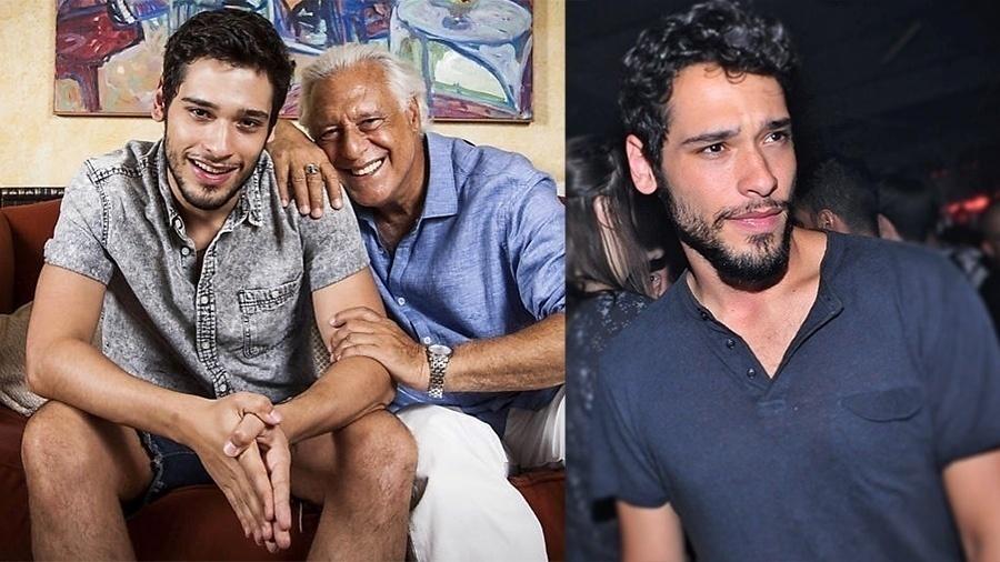 Filho de Antonio Fagundes com Mara Carvalho, Bruno, 28 anos, fez algumas participações na TV na infância, mas estreou pra valer em "Meu Pedacinho de Chão" (2014), com o pai. Recentemente, ele gravou uma participação na série ?Sense8". Com quase 30 mil seguidores no Instagram, Bruno recebe muitos elogios pela sua beleza na rede social: "Gato" e "lindo" são os adjetivos preferidos de suas fãs - Reprodução/Instagram