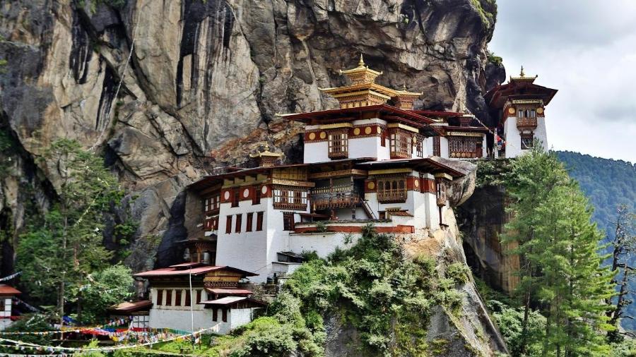A trilha leva a templos e outras paradas sagradas no Butão - Christopher Michel/Creative Commons