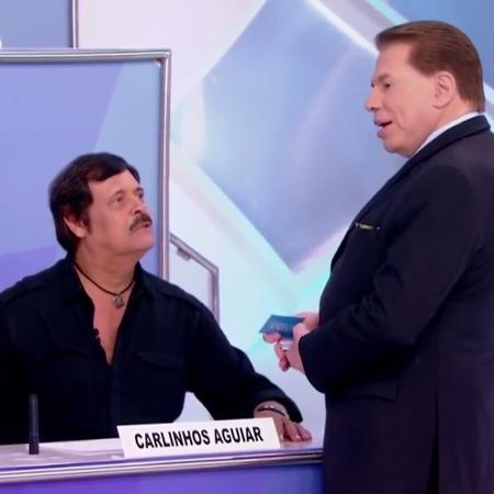 Carlinhos Aguiar no "Jogo dos Pontinhos" - Reprodução/SBT - Reprodução/SBT