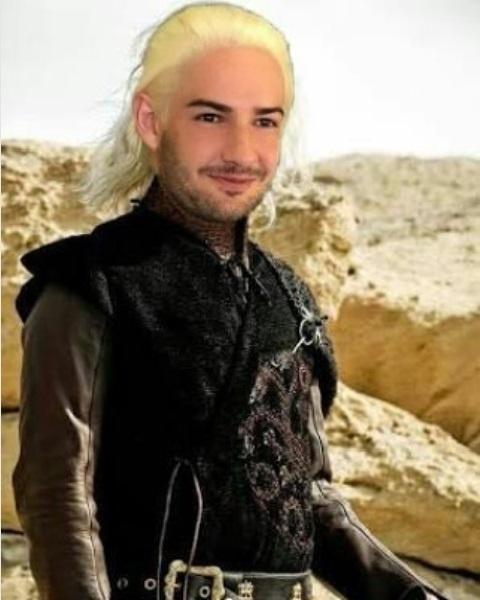 Pato vira um "Targaryen" em montagem na série "Game of Thrones" - Reprodução/Instagram/milleimilgrau