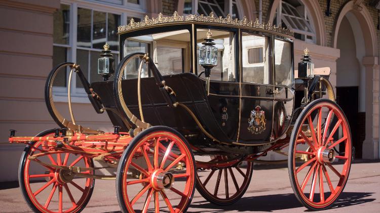 Coche de Estado Escocês será utilizado em caso de chuva - Divulgação/Royal UK/Buckingham Palace - Divulgação/Royal UK/Buckingham Palace