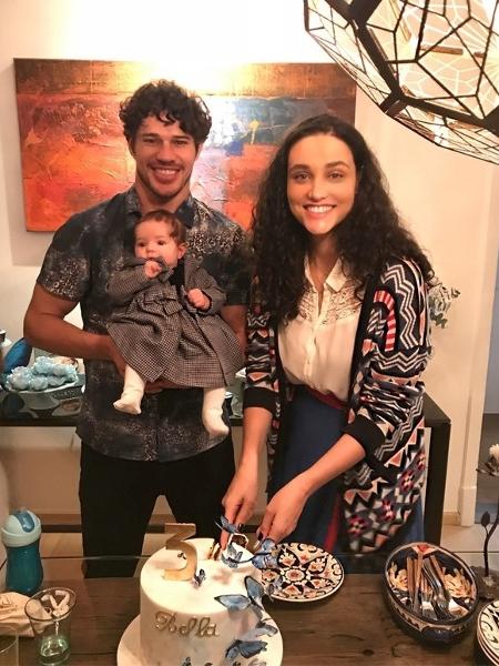 Débora Nascimento e José Loreto comemoram três meses da filha, Bella - Reprodução/Instagram