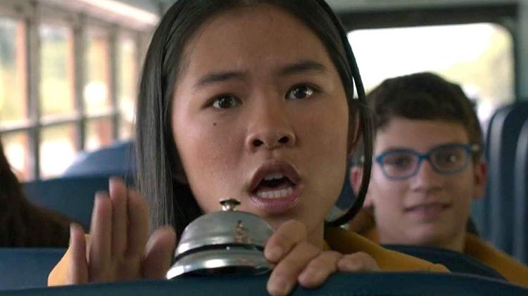 Tiffany Espensen em cena de "Homem-Aranha: De Volta ao Lar" - Reprodução - Reprodução