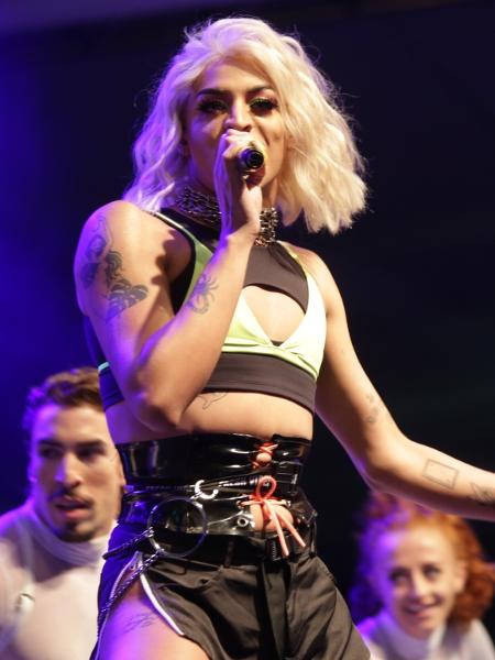 Pabllo Vittar roubou a cena durante em show do Aniversário de São Paulo - Diego Padgurschi /UOL - Diego Padgurschi /UOL