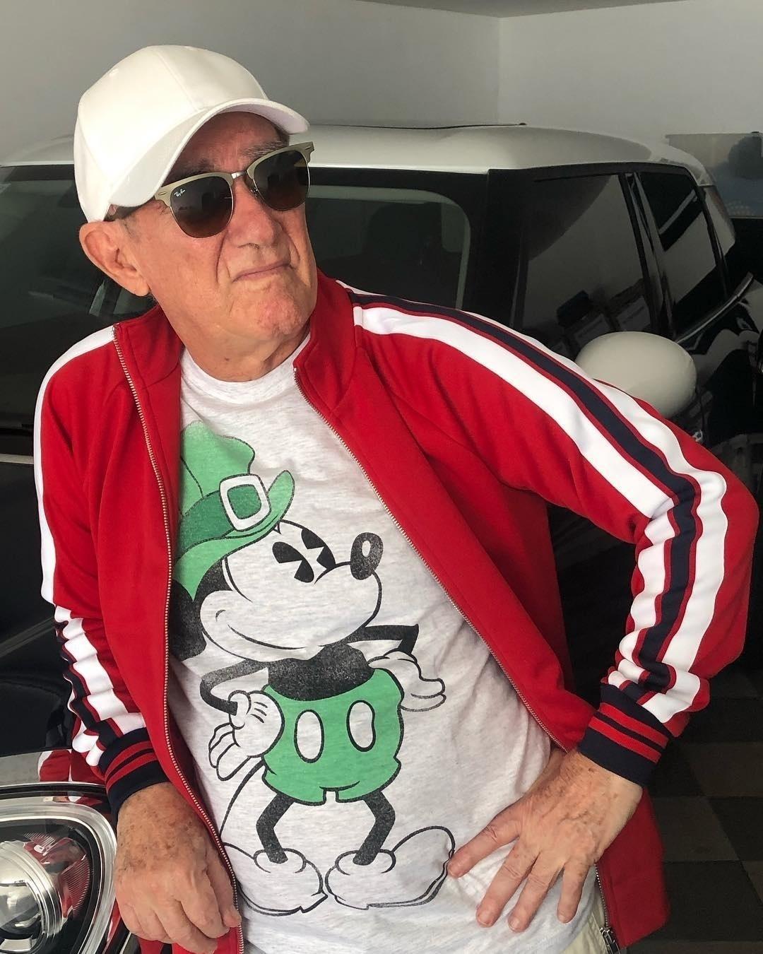 Renato Aragão no melhor estilo blogueirinho em seu Instagram - Reprodução/Instagram