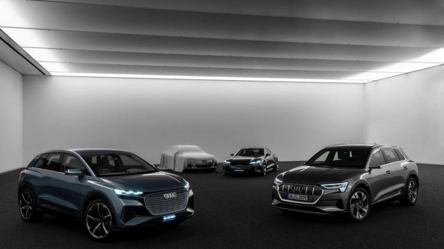 Audi revela teaser de novo conceito elétrico - Divulgação
