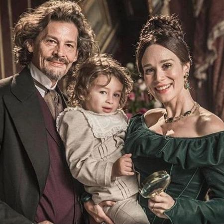 Thor Becker será Dominique, filho de Eugênio, o Conde de Barral (Thierry Tremouroux) e Luísa, a Condessa de Barral ( Mariana Ximenes) na novela "Nos Tempos do Imperador" - Divulgação - Divulgação