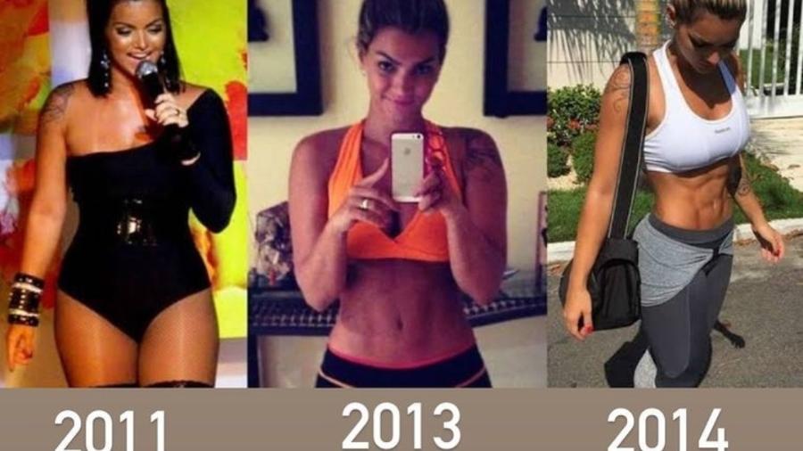 Kelly Key faz antes e depois de seu corpo - Reprodução/Instagram