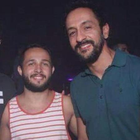 XIco Santos com Irandhir Santos - Arquivo pessoal - Arquivo pessoal