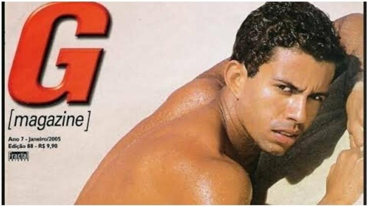 Vice-campeão do "BBB4", Thiago Lira também tirou a roupa para a "G Magazine"  - Reprodução - Reprodução